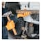 Gloveworks By Ammex Disposable Gloves, Heavy Duty, Nitrile, 8 mil, Powder-Free, L, 1000 PK, Orange GWON46100 - alternate 4